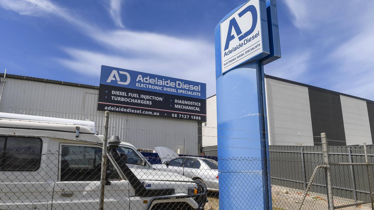 Adelaide Diesel Centre at Wingfield fears it will be forced to close after being overrun by crime and robberies that have brought the business to its knees. Picture: RoyVPhotography