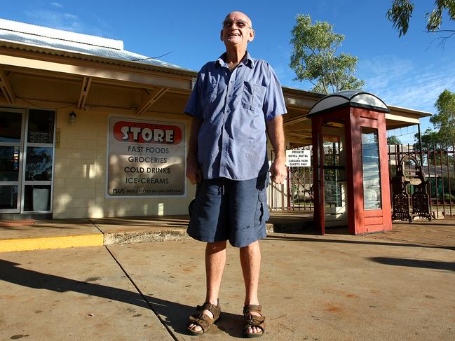 Greg Dick, manager of the Aileron Roadhouse (on the Stuart Highway).