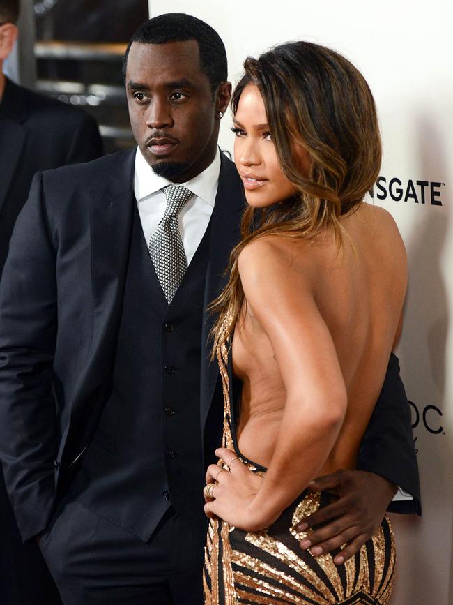 Diddy and Cassie on March 7, 2016. Picture: AFP
