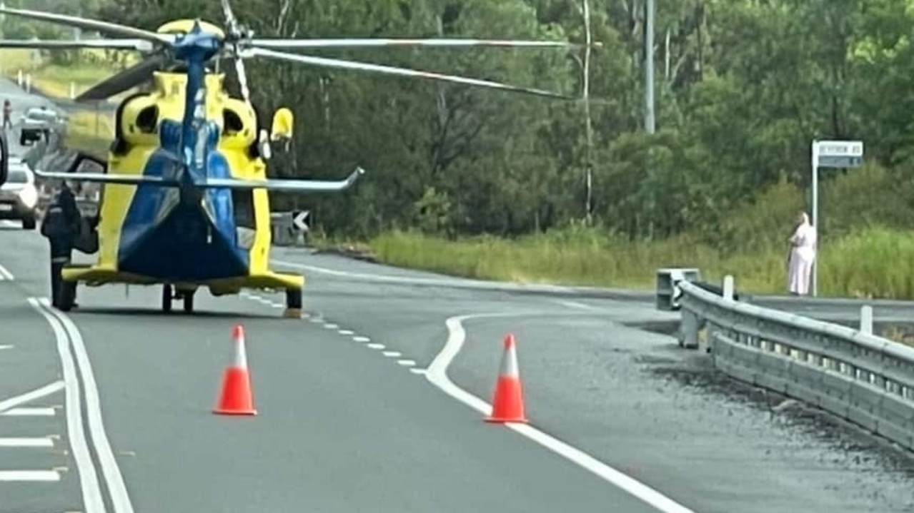 Truck driver critical after freak incident on Bruce Highway