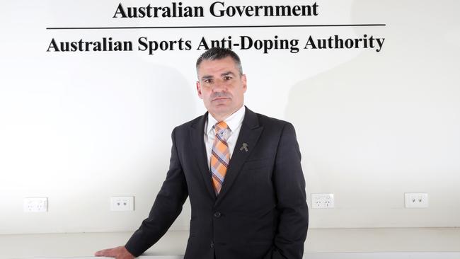 ASADA chief executive David Sharpe in Canberra. Picture Gary Ramage