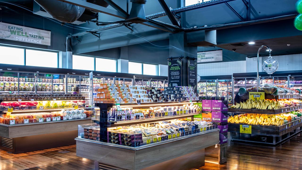 The interior of the Woolworths Metro store in Rozelle. (AAP IMAGE / MONIQUE HARMER)