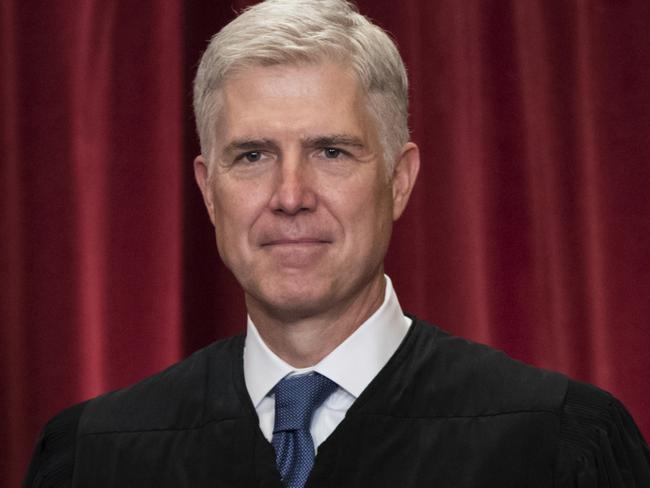 Associate Justice Neil Gorsuch. Picture: AP