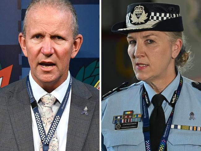 Queensland Police Union president Ian Leavers has claimed some of a revolt by senior officers against Police Commissioner Katarina Carroll had been 'because she is a woman'.