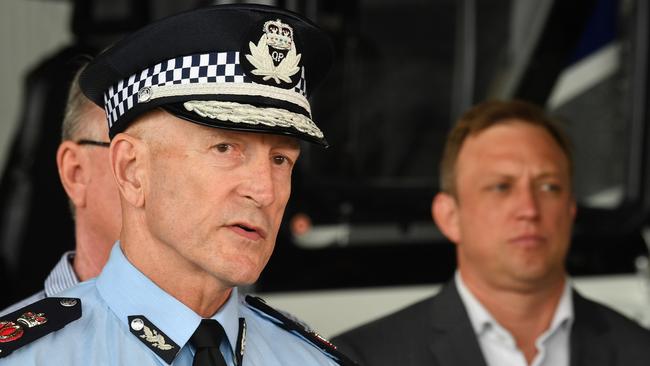 QLD's new Police Commissioner Steve Gollschewski welcomed the announcement from the Miles Government. Picture: Evan Morgan