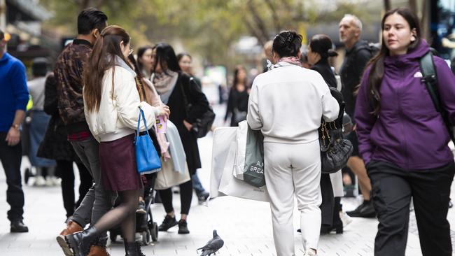 SYDNEY, AUSTRALIA - NewsWirePhotos -Saturday, 29 June 2024:People pictured in Sydney city.From tax to minimum wage, the financial landscape for Australians will change dramatically from July 1All Australians will nab a cash boost as stage 3 tax cuts kick in, and new data from consumer comparison website Finder showsmost Australians need it.Picture:NewsWire/ Monique Harmer