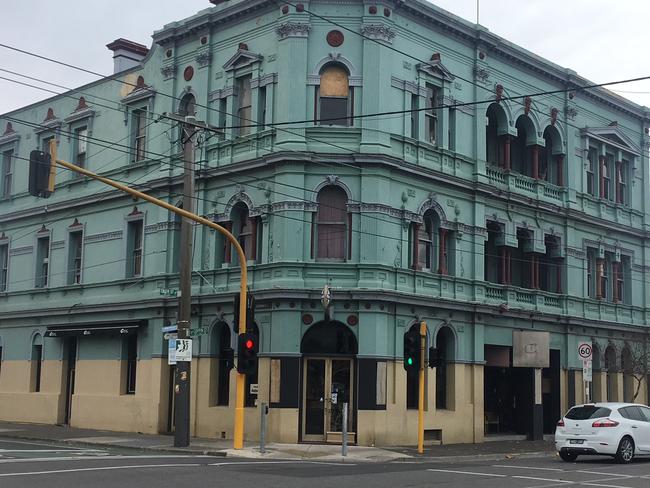 Central Club Hotel, corner of Swan and Coppin streets, Richmond.