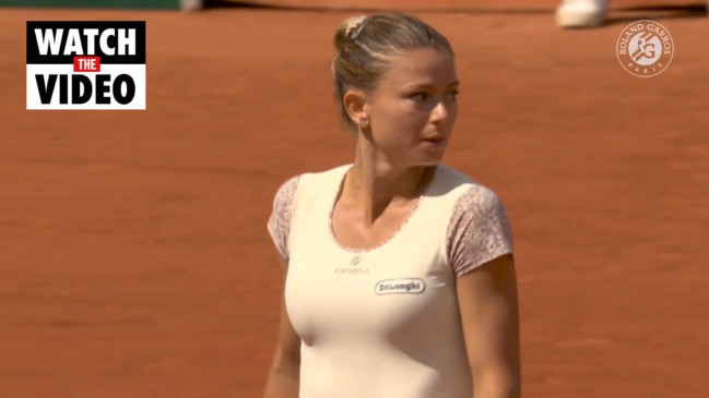 Camila Giorgi defeats Aryna Sabalenka at French Open