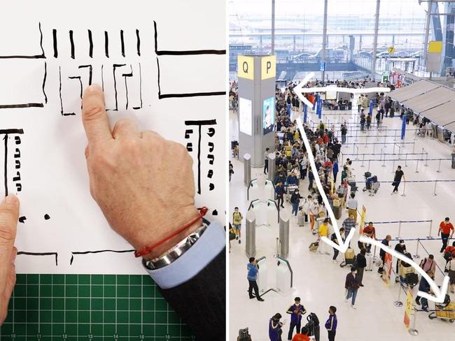 Why Airport Architects Don’t Want Travelers to Depend on Signs