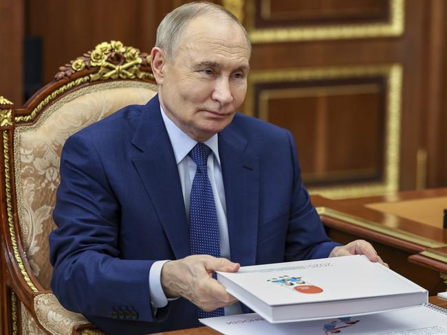 Russian President Vladimir Putin. Picture: AP