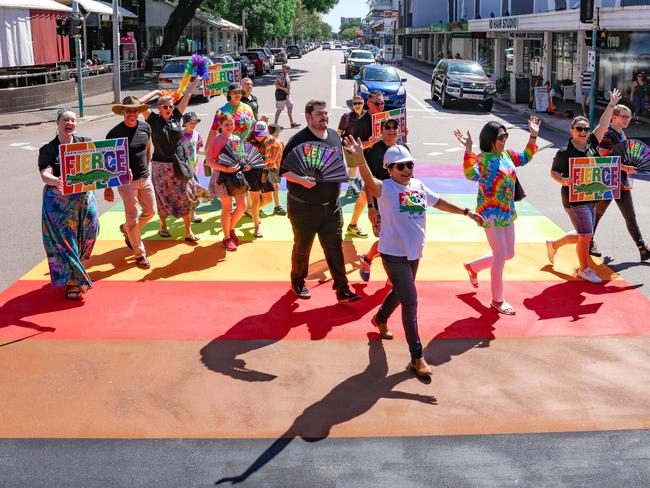 The Top End LGBTQI+ community are gearing up for some colourful celebrations for the 2022 Pride Month. Picture: Glenn Campbell