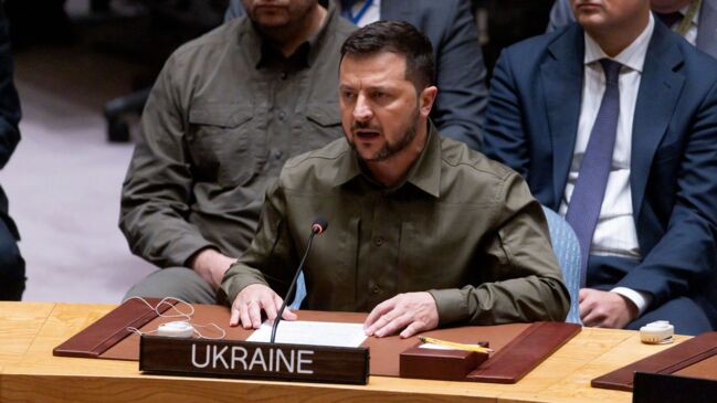 Zelensky: Supporting Ukraine Helps ‘Defend’ U.N. Charter