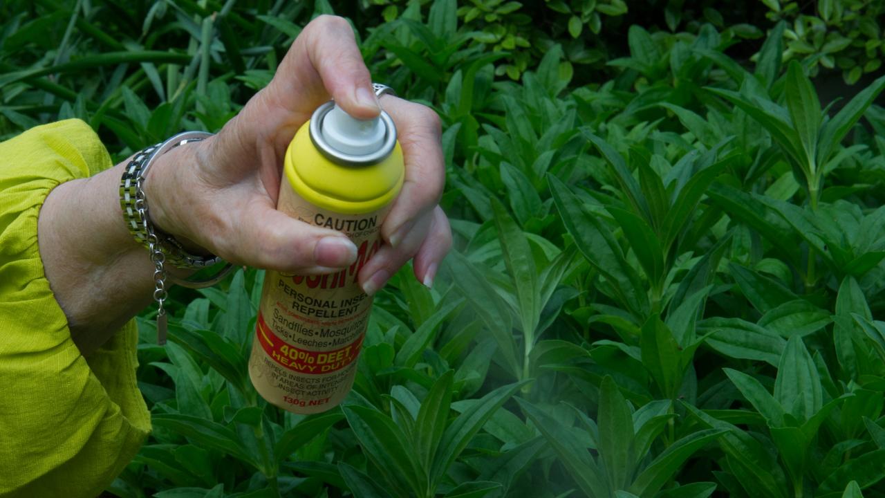 To protect against tick bites people can apply insect repellent.