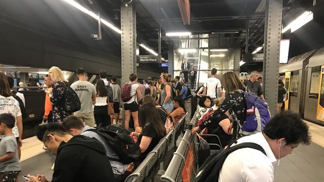 Commuters face a long, hot run home. Picture: News Corp Australia