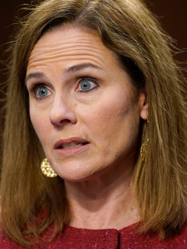 Supreme Court nominee Judge Amy Coney Barrett. Picture: AFP