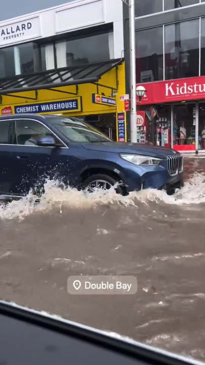 Karl Stefanovic's shocking Sydney flood video