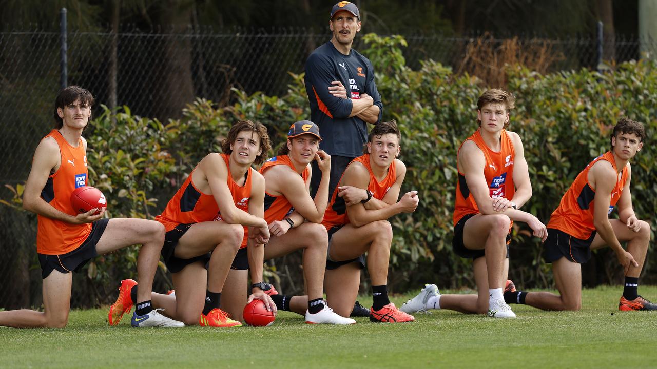 There is plenty to like about the latest crop of Giants draftees. Picture: Phil Hillyard