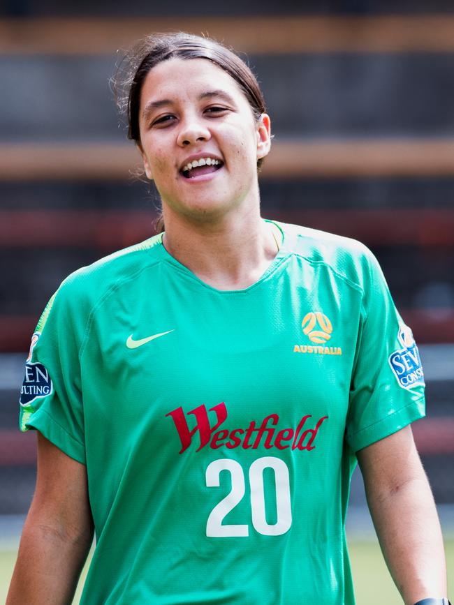 Sam Kerr is battling a quadriceps strain