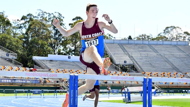 Queensland Representative School Sport track and field championships in Brisbane. Saturday October 12, 2024. Picture, John Gass