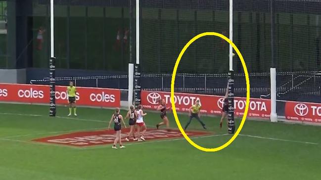 Sydney Swans robbed of a goal