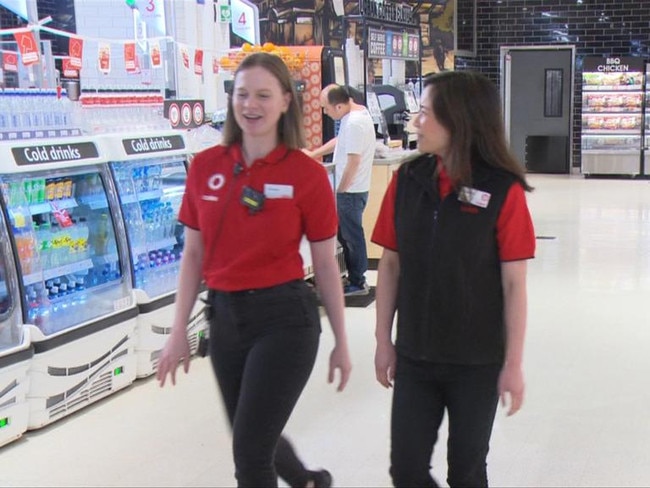 There are cameras everywhere you turn in most major supermarkets. Picture: 7NEWS