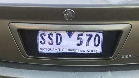 This man thinks Victoria is the “Edgucation” State. Picture: Supplied/Facebook