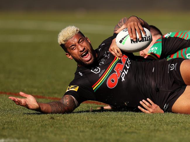 Could Viliame Kikau end up back at the Cowboys? Picture: Mark Kolbe/Getty Images