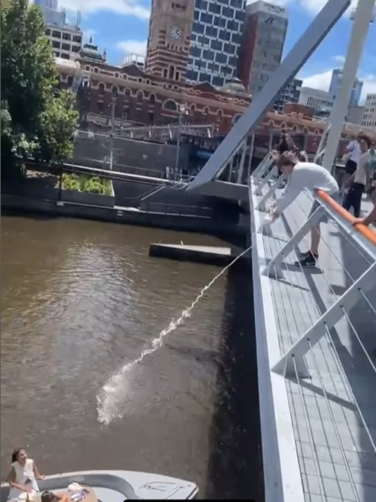 One of the affected parties was a group of friends who hired a Go Boat for a birthday celebration, which was ruined by the prankster. Picture: Instagram