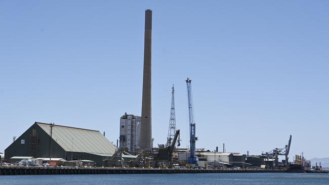 Nyrstar’s Port Pirie lead smelter. Picture: David Mariuz