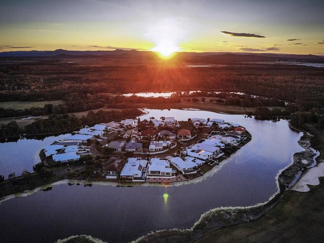 High shot of the Sunshine Coast: Picture: Nicholas Eagar