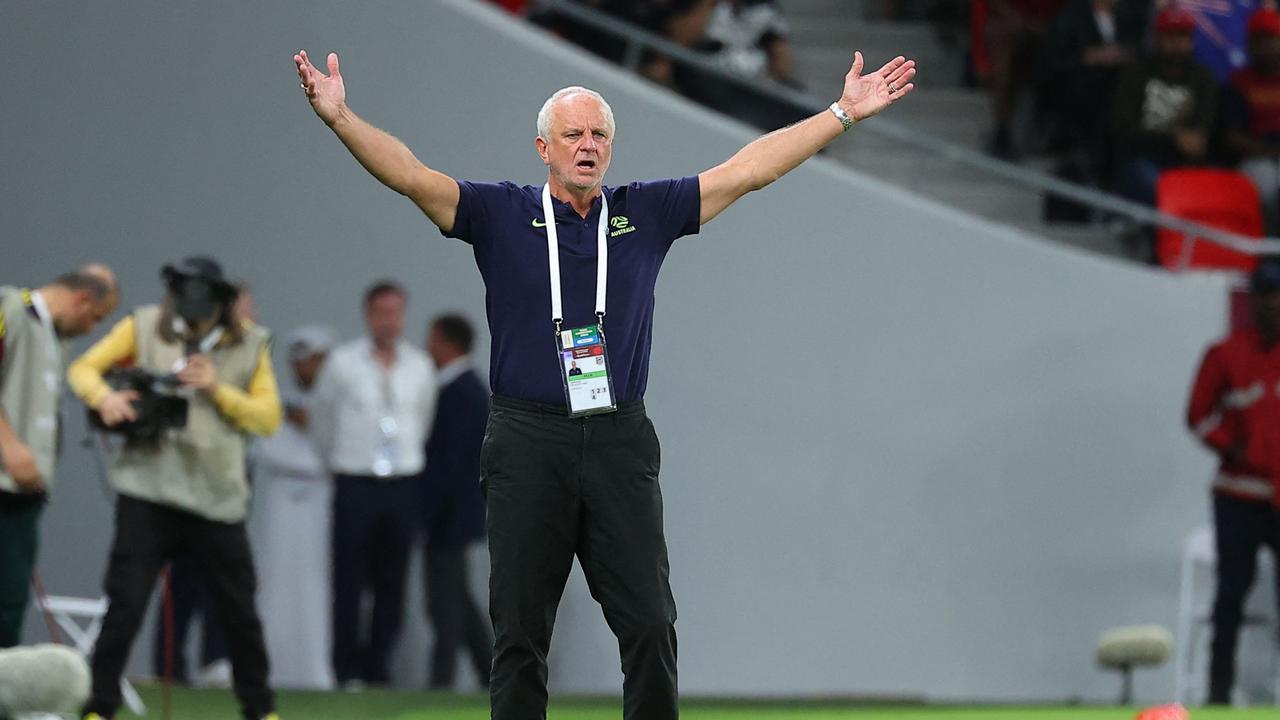 Graham Arnold has weathered fierce criticism since taking over the reigns as head coach. Picture: by Karim Jaafar / AFP