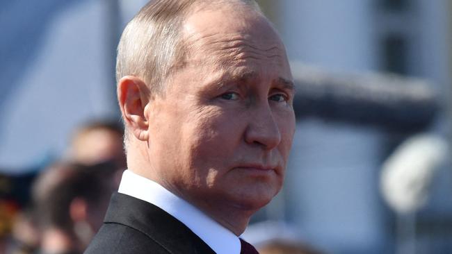 Russian President Vladimir Putin is facing a fresh revolt. Picture: AFP