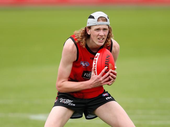 Mason Fletcher swapped the Sherrin for an American football after stress fractures in his back slowed a promising junior career. Picture: Getty Images