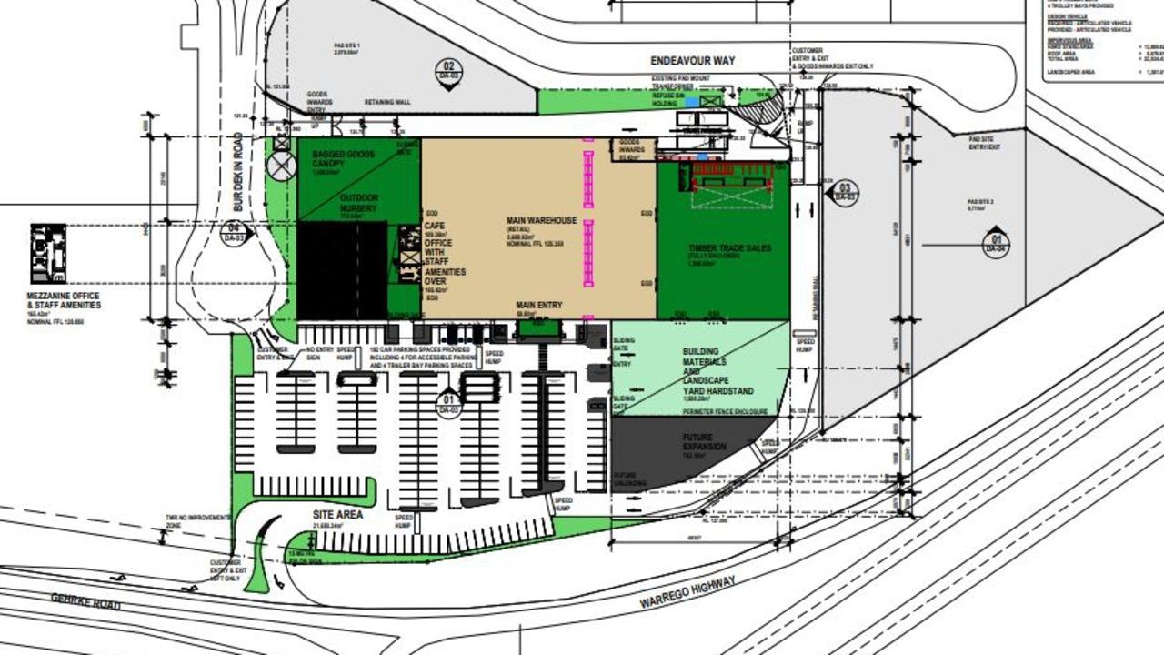 Bunnings Warehouse Plainland approval by Lockyer Valley Regional ...