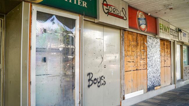 The Gordi's, Envy and Zebar nightclub at 89 Victoria St, Mackay has sat empty for a decade, and is a blot on the CBD. Picture: Heidi Petith