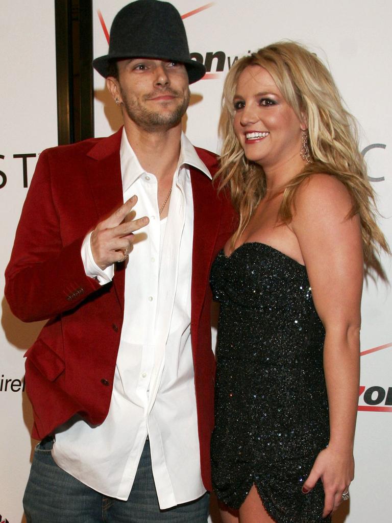 Federline and Spears share custody of their two children. Picture: Matthew Simmons/Getty Images