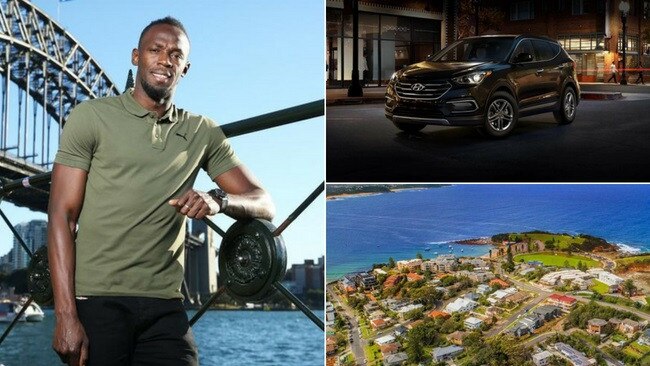 Usain Bolt has outlined a very modest list of demands.