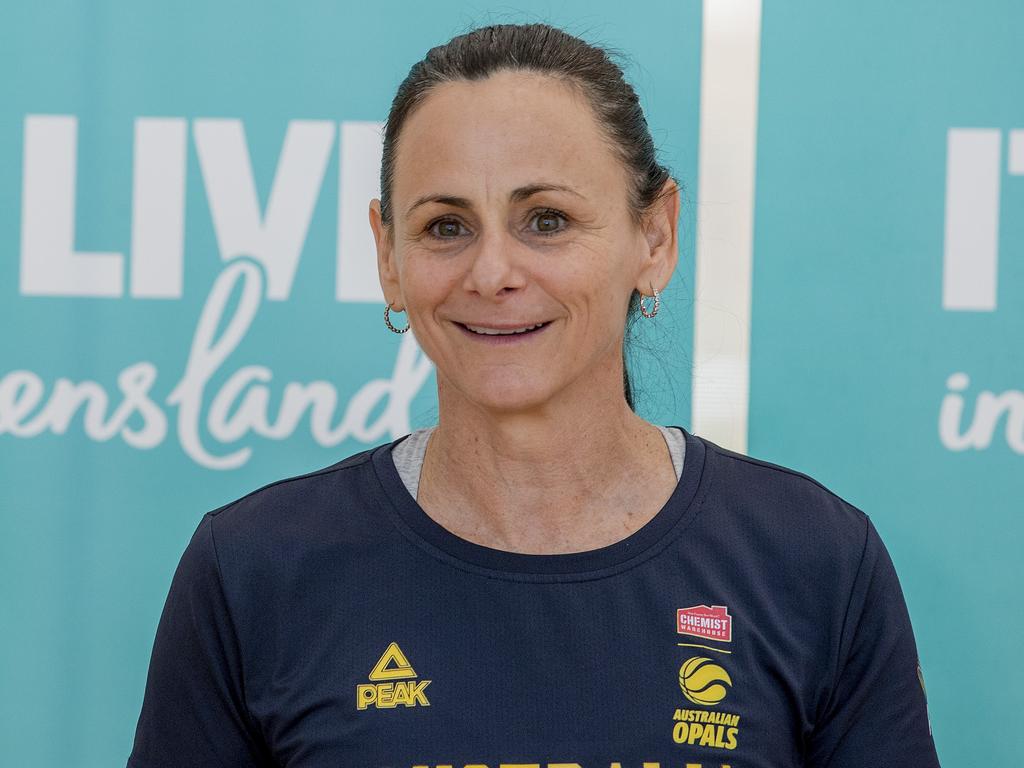 Brondello has coached the Opals since 2017. Picture: Jerad Williams