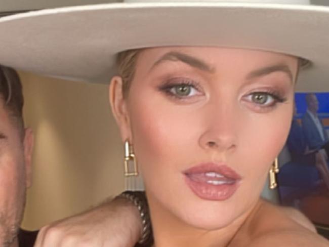 Aussie model’s glamorous race day look