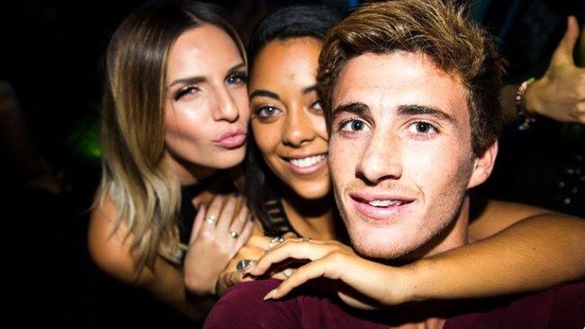 This bloke loves a selfie.