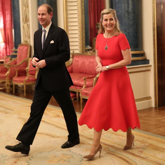 Prince Edward, Earl of Wessex and his wife Sophie, Countess of Wessex. Picture: Yui Mok – WPA Pool/Getty Images.