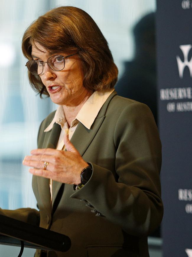 Reserve Bank of Australia Governor Michele Bullock. Picture: John Appleyard/NewsWire