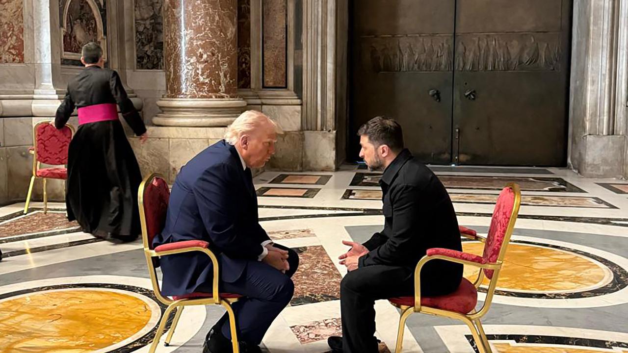 Face-to-face at the Vatican: How Trump and Zelensky made up