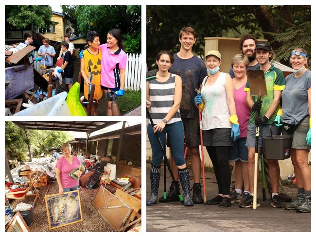 The mud militia arrives to help Brisbane.