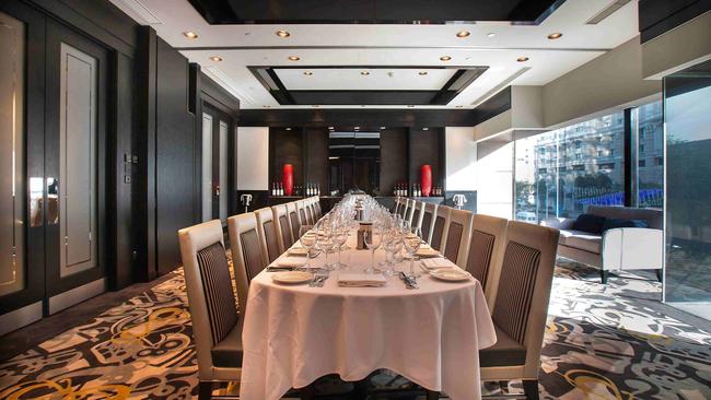 The Beijing outpost of America-themed steakhouse “Morton’s of Chicago” located at the The Regent hotel in Beijing