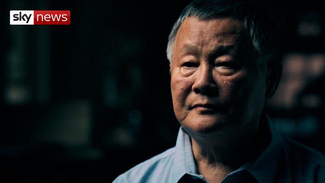 Early warning ... Chinese defector Wei Jingheng tells how he raised the alarm on Sky News documentary What Really Happened In Wuhan.