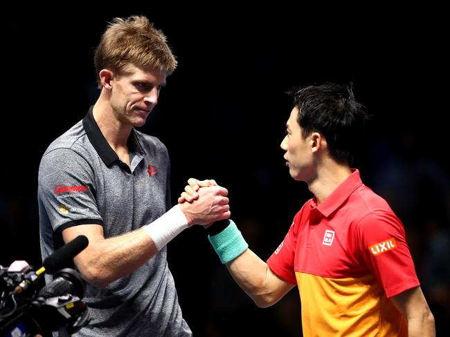 Kevin Anderson was too strong for Kei Nishikori.