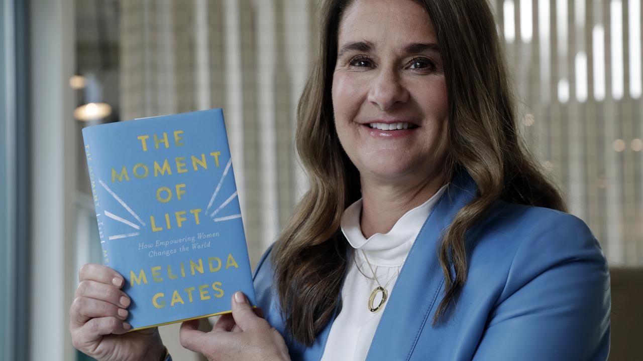 Melinda Gates’ book was released this week. Picture: AP Photo/Elaine Thompson