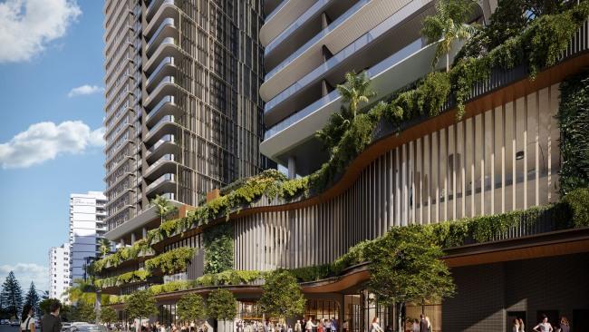 The V & A towers have been approved by council
