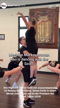 Meet the Mackay woman who is dancing with the Scots